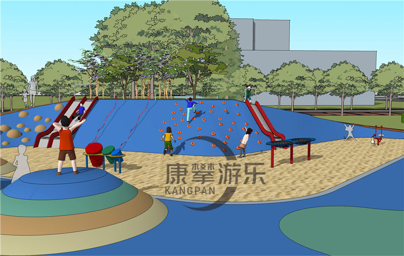 戶外公園兒童游樂設備定制