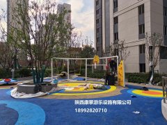 湖北世茂地產小區(qū)兒童游樂設施案例