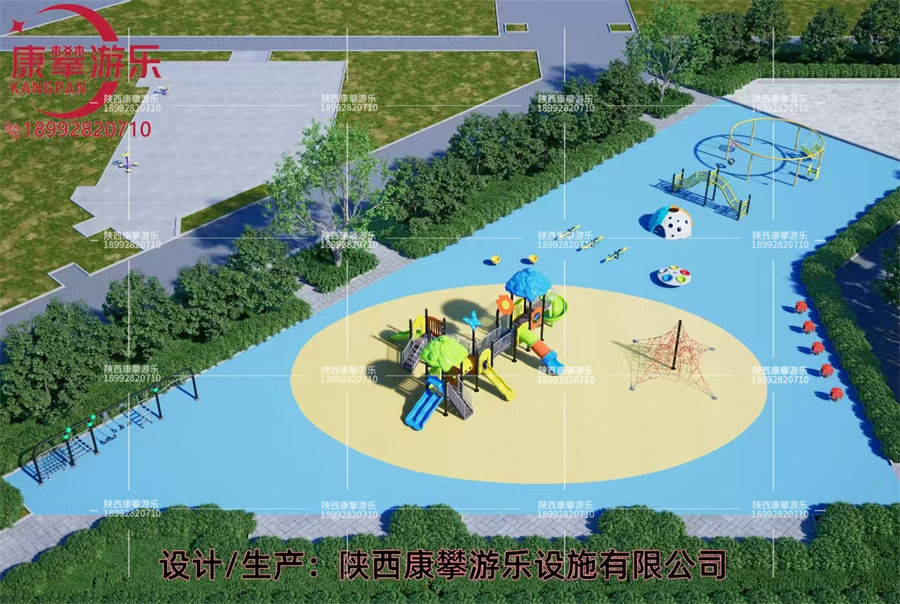 渭南高新區(qū)中心廣場(chǎng)兒童游樂(lè)設(shè)施