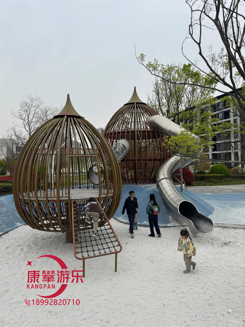 公園戶外非標組合滑梯